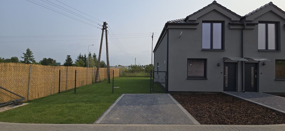 NOWY Dom jednorodzinny w zabudowie bliźniaczej – 110 m² POD KLUCZ