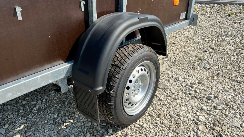 Прицеп до легкового авто одновісний оцинкований 2,5 x1,25м, борт 40см