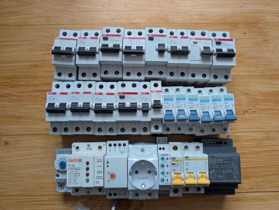 Автомати, дифавтомати, узо