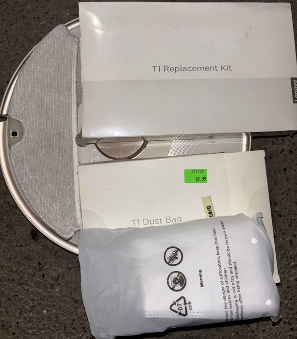 Robot sprzątający Lenovo Cleaner T1 Pro + stacja + akcesoria