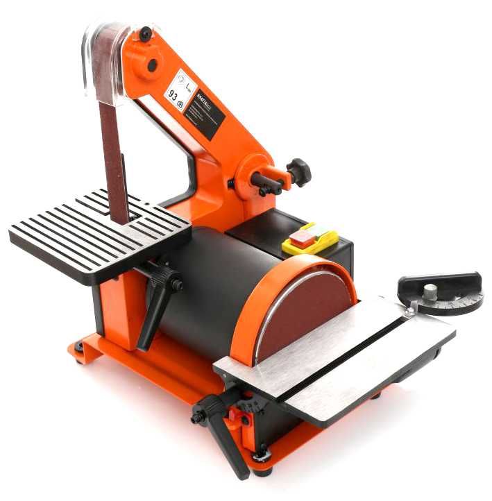 KRAFT&DELE Szlifierka Taśmowa Talerzowa Stołowa Czołowa 550W KD1731