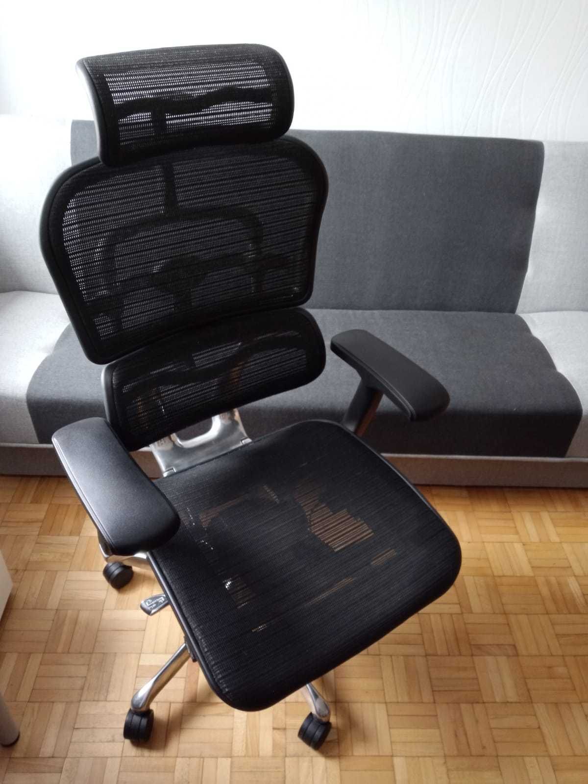 Fotel Ergonomiczny Krzesło GROSPOL Ergohuman Plus Elite BS KMD31