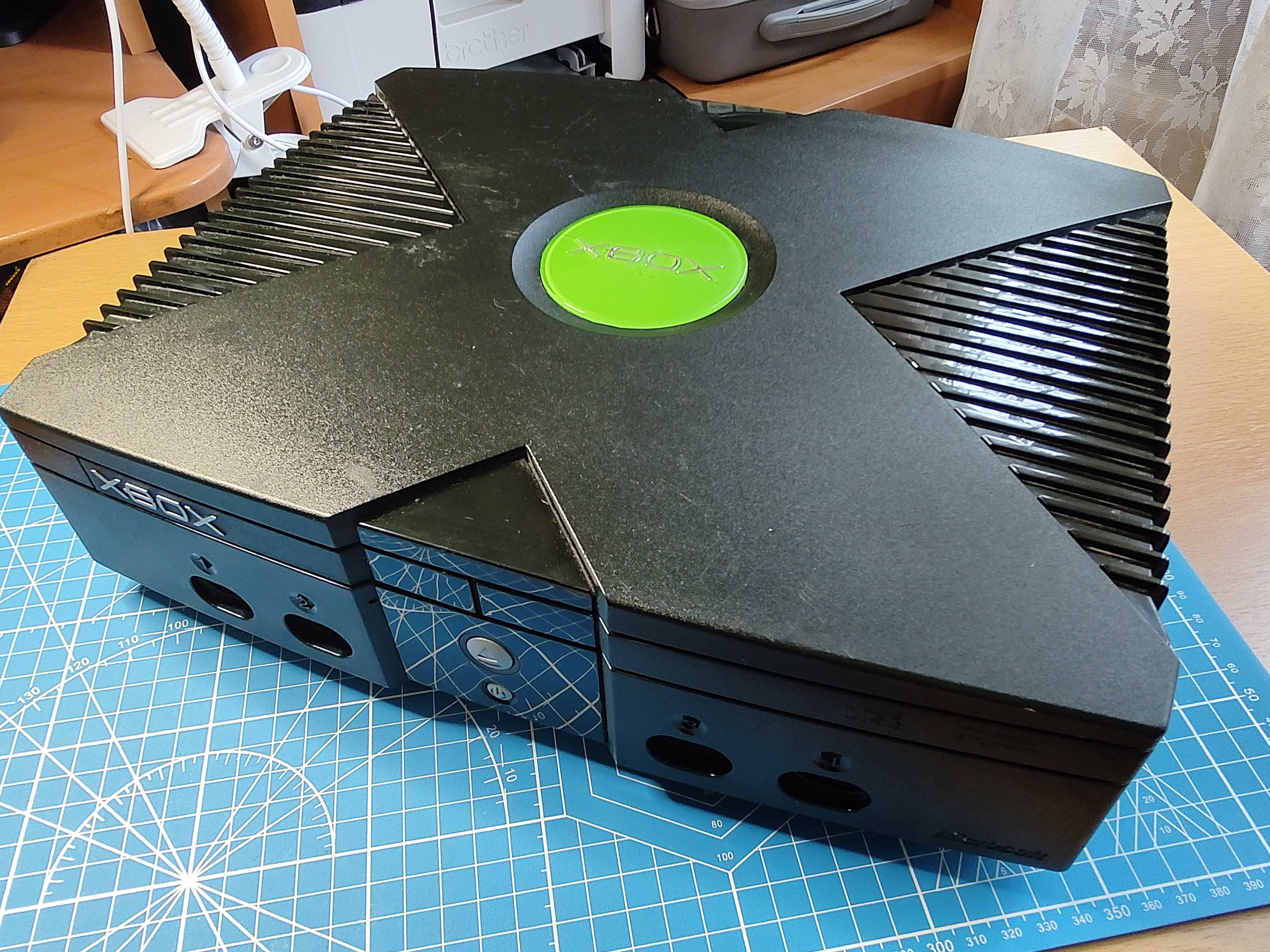 Xbox Classic UNLEASH 1.4 mod + 2x adapter + 17 gier 100% sprawny