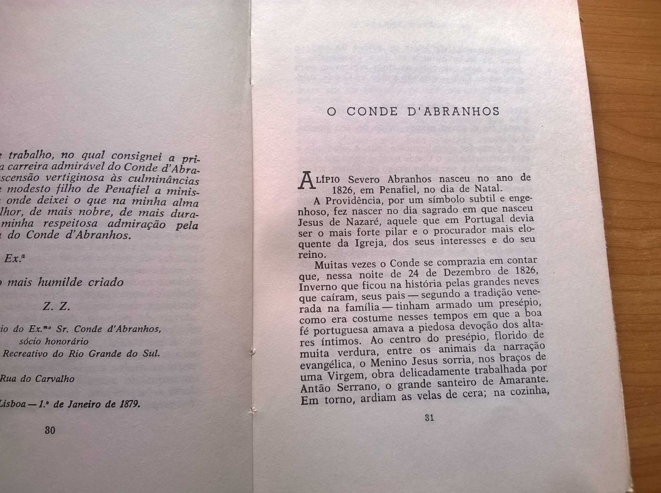 O Conde de Abranhos (e A Catástrofe) - Eça de Queiroz