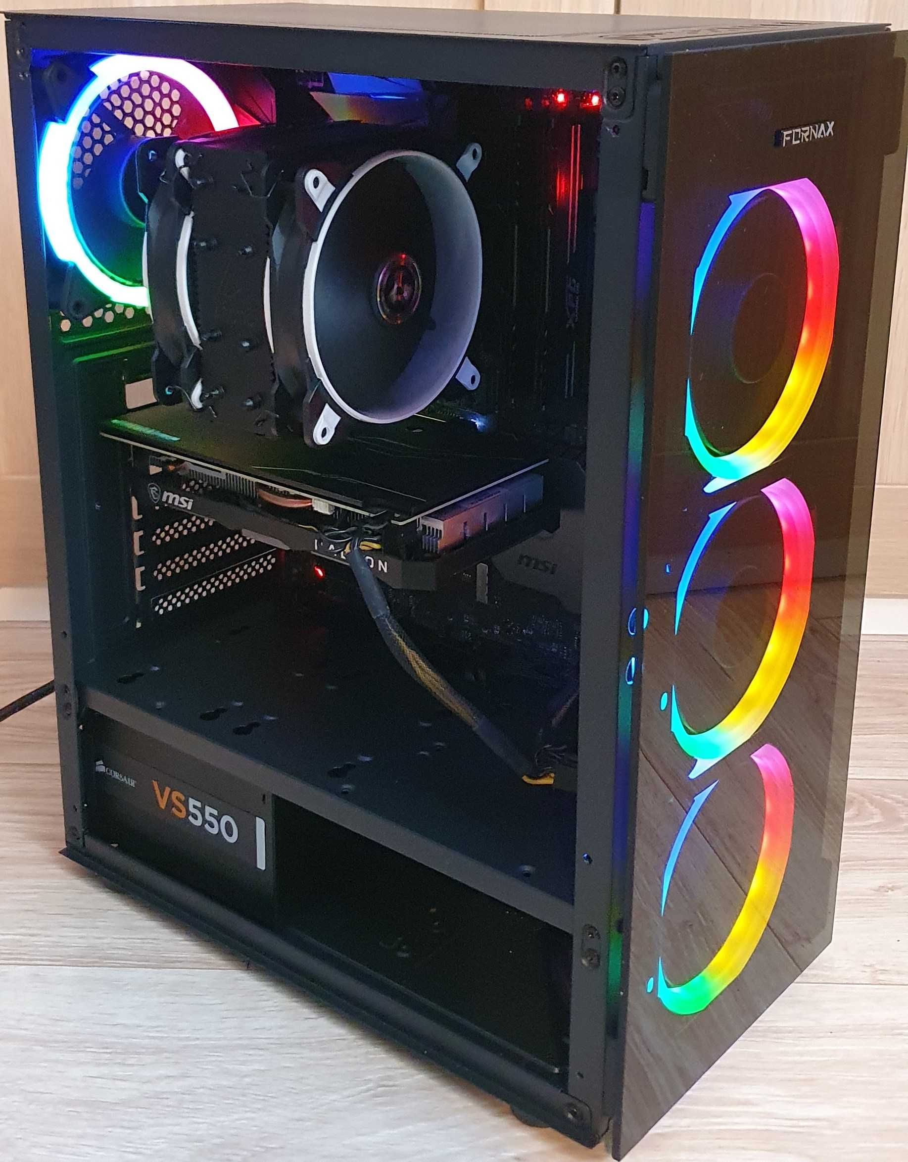 Komputer do gier i5-7400| RAM 16GB| RX 5500XT 8GB| 256GB SSD M.2