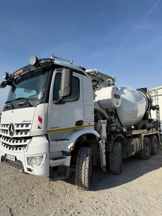 Mercedes-Benz AROCS 3245  Pompogruszka Mercedes Arocs 3245 CIFA-MK28L AUTOMAT ZACISK WĘŻA