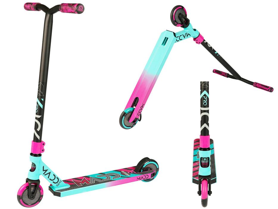 Hulajnoga wyczynowa MGP Madd Gear Kick Pro hulajnoga Stunt teal-pink
