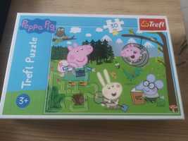 Małe puzzle peppa 3+