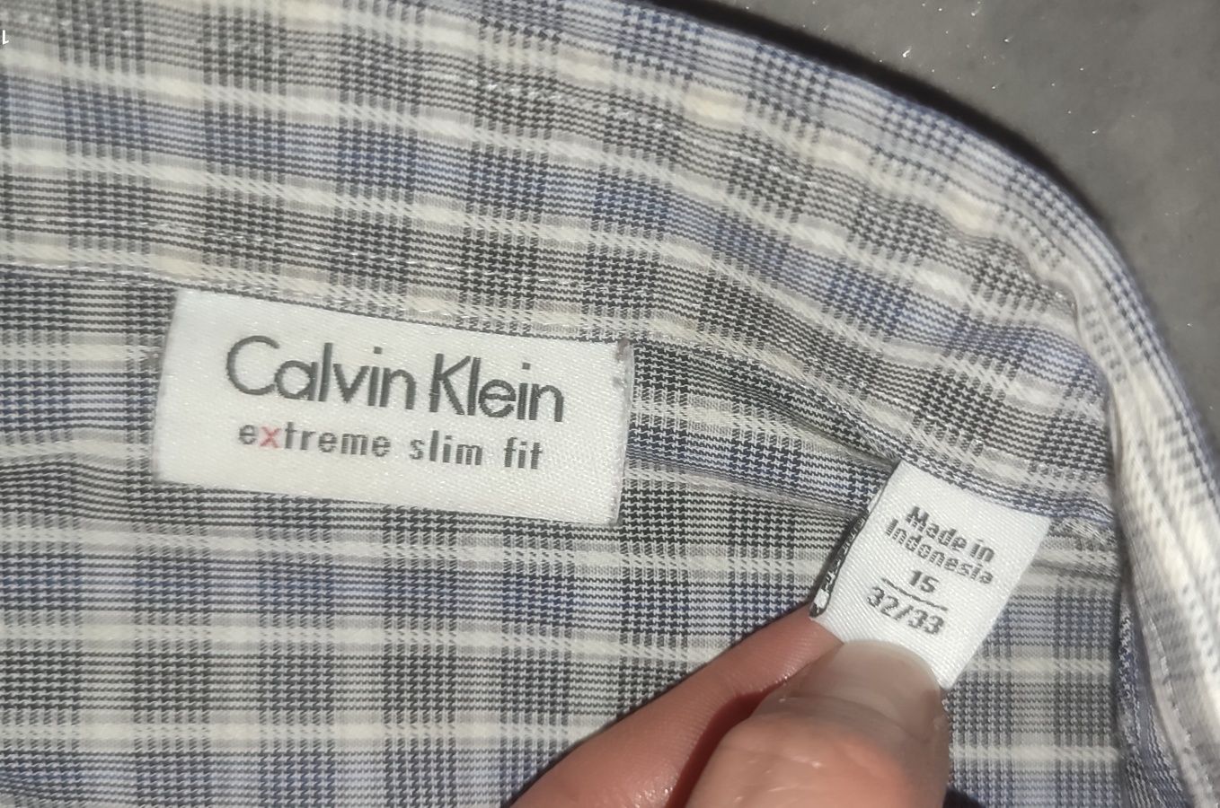 Koszula Calvin Klein r. 15 / M Slim fit NOWA