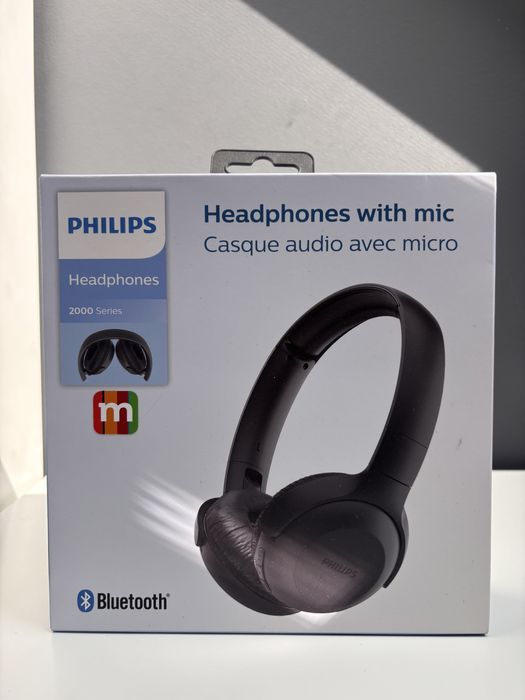 Słuchawki nauszne PHILIPS TAH2005BK/00 Czarny