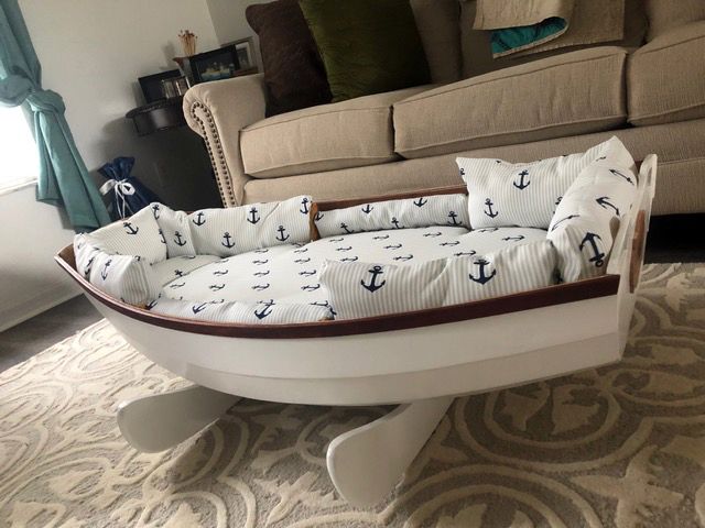 Детская кроватка. Колыбель маленького яхтенного Капитана.