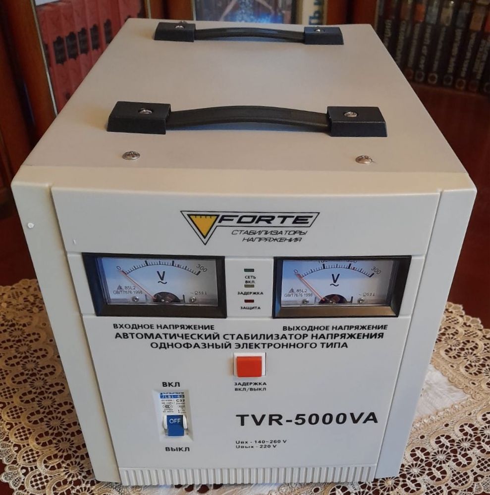 Автоматический стабилизатор напряжения TVR-5000VA