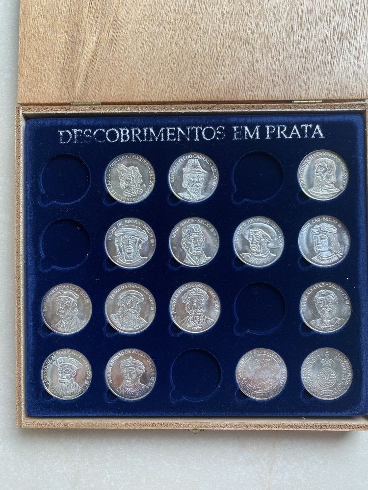 Descobrimentos em Prata, coleção JN (incompleta)