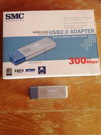 Wireless USB 2.0, marca SMC 300Mbps