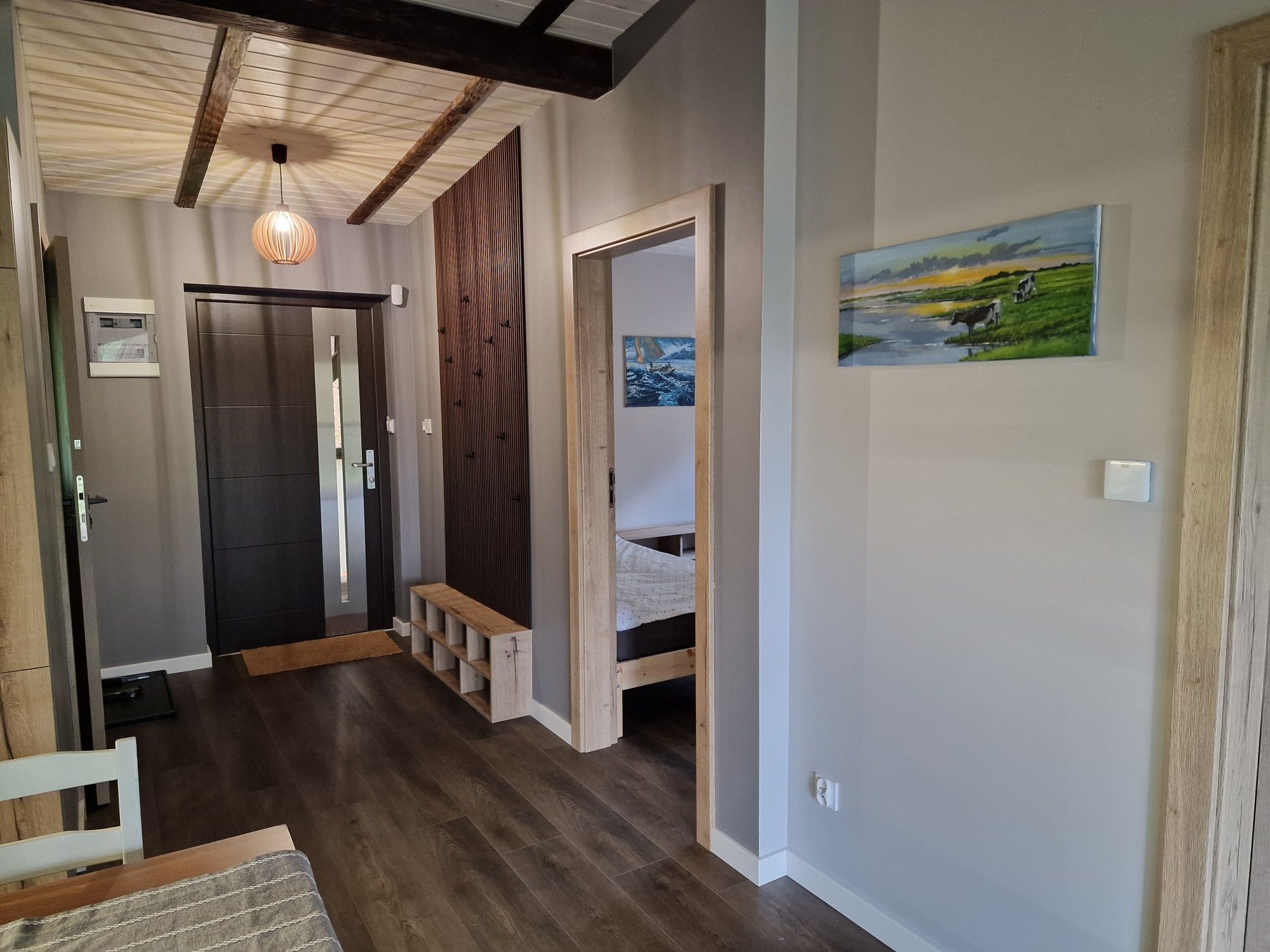 Wynajem apartament nad jeziorem Skarszewy Borówno pokoje mieszkanie