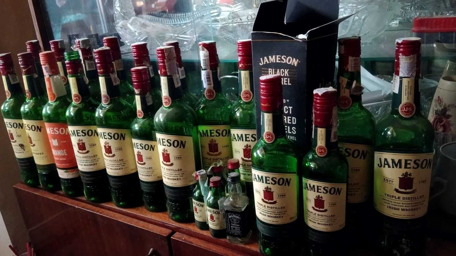 Пустая бутылка 1 литр Jack Daniel"s