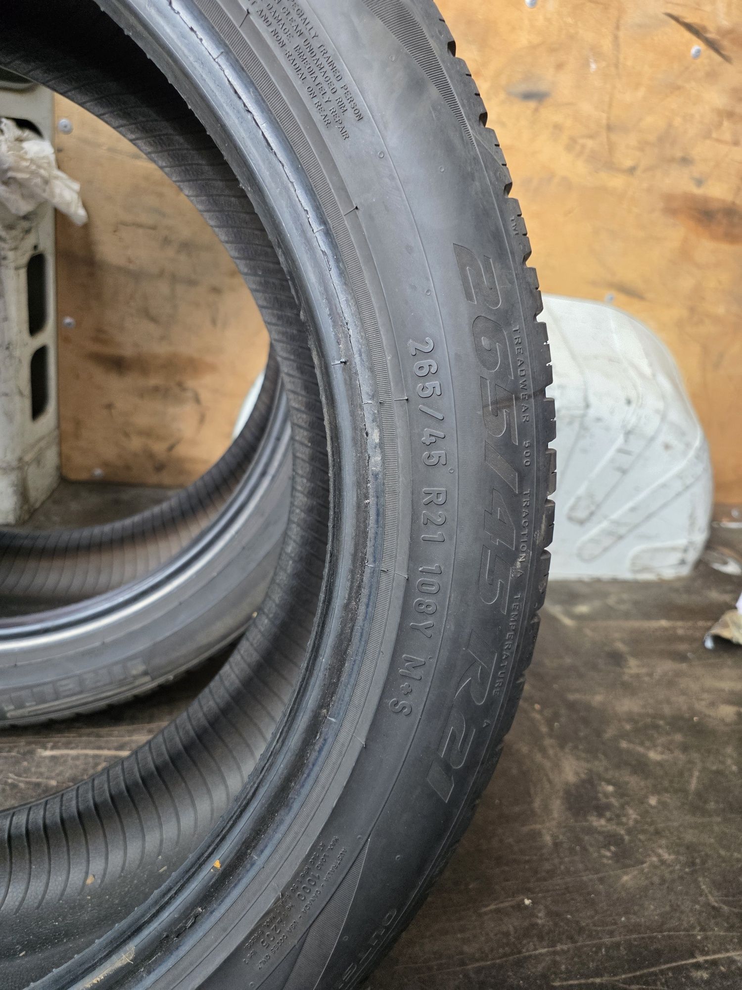 2x opony Pirelli skorpion zero 265 45 r21