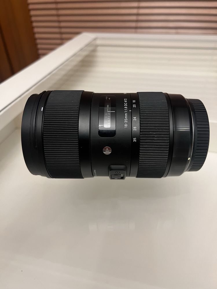 Sigma 18-35 F/1.8 DC HSM Art Cannon