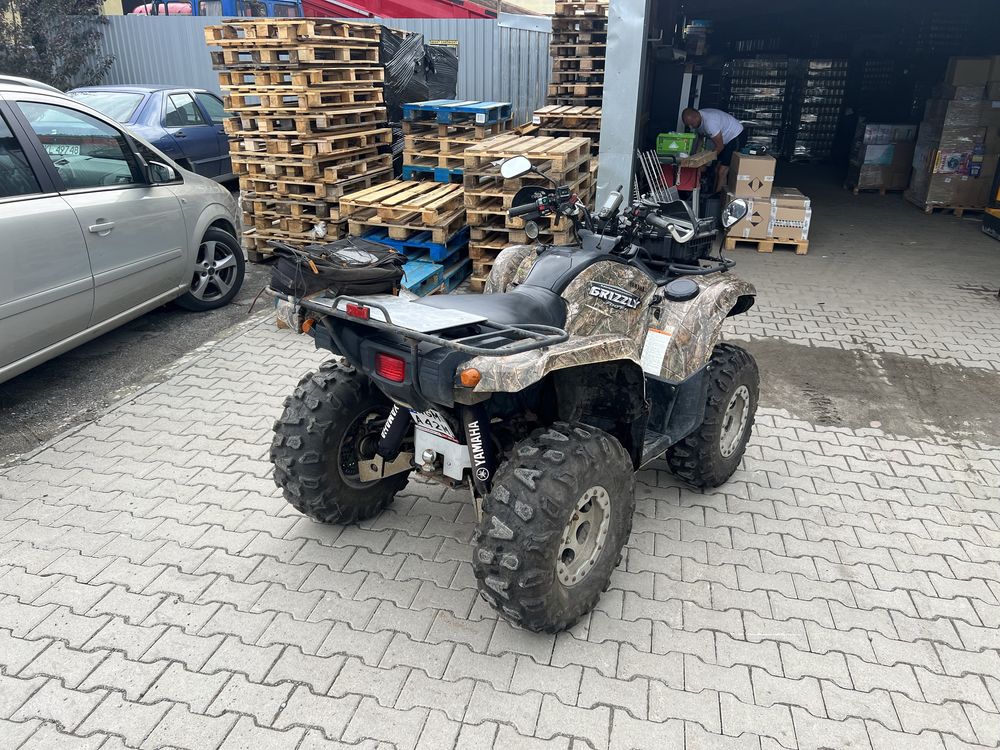 Yamaha Grizzly 700 zarejstrowana ESP