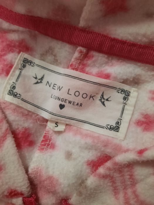 Флісовий теплий кігурумі з зимовим принтом для дівчаток