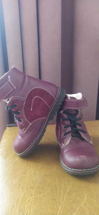 Детские зимние ботинки ортопедические