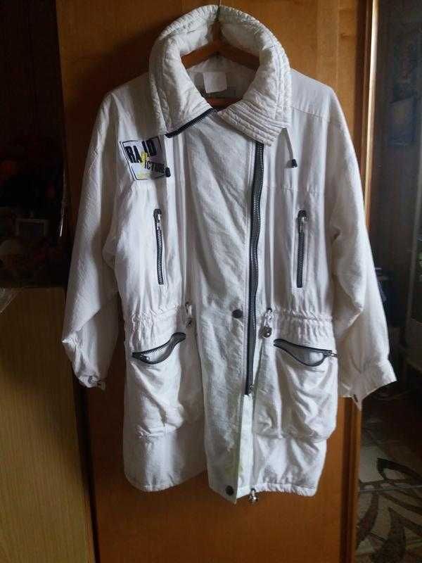 Куртка женская длинная брендовая немецкая 48 - 50 размер белая Elho