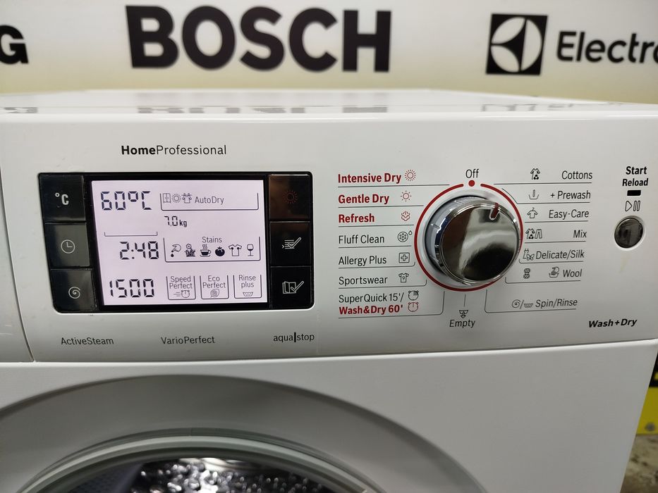 2в1 пральна машина з сушкою фірми Bosch, модель WVH30542EU