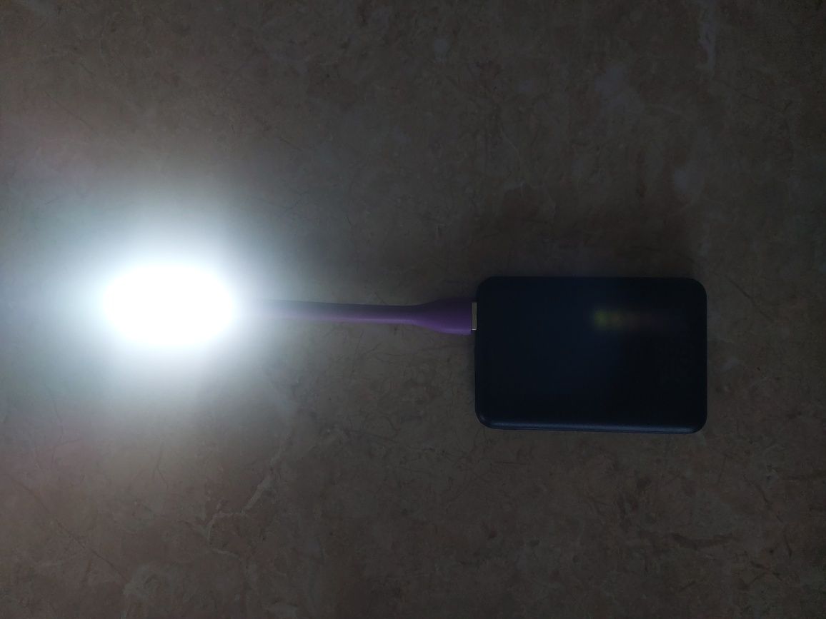 Гнучка лед світлодіодна лампа. USB