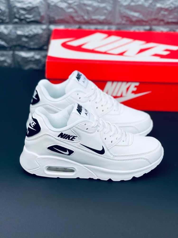 Кроссовки женские Nike Air Max 90 Спортивные кожаные кросовки Найк