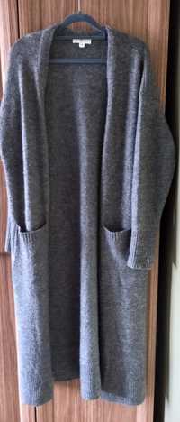 Długi swetr/płaszczyk damski H&M