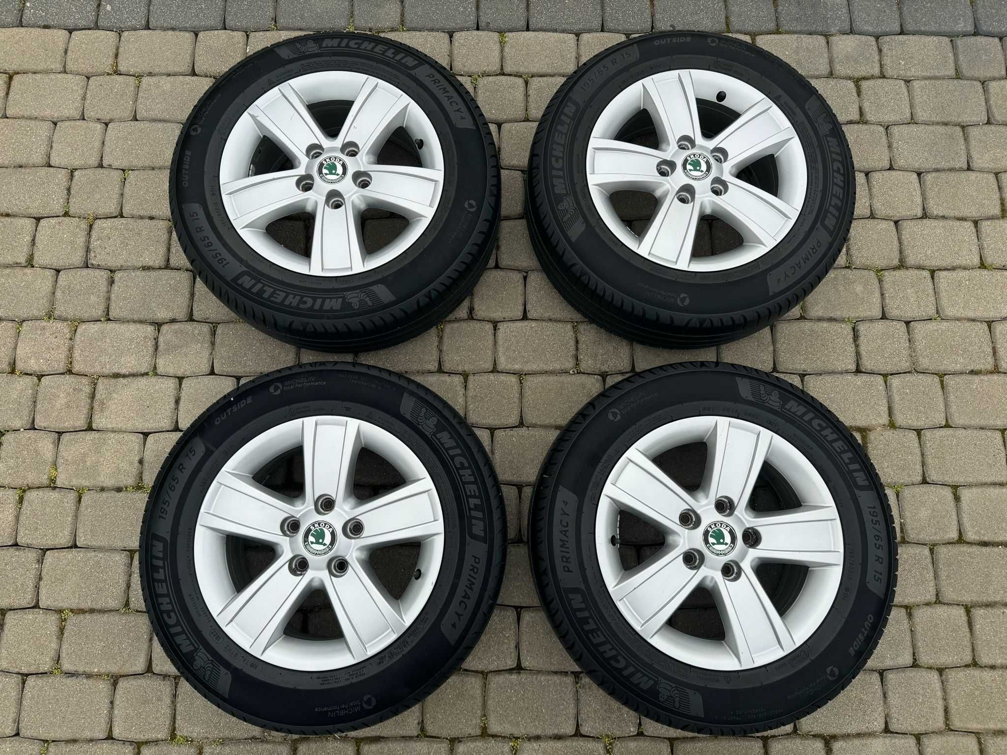 Koła Letnie*Alufelgi*Skoda*5×112mm*Michelin igła