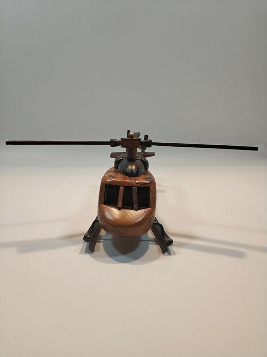 Drewniany model - helikopter model B
