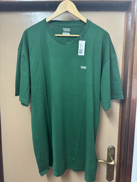 T-Shirt Vans XL verde escuro Nova