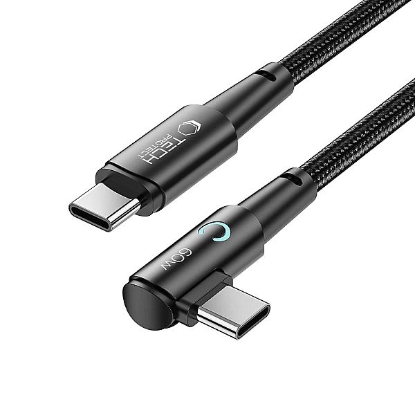 Kabel Tech-Protect UltraBoost L USB-C / USB-C 60W 6A 1m - szary