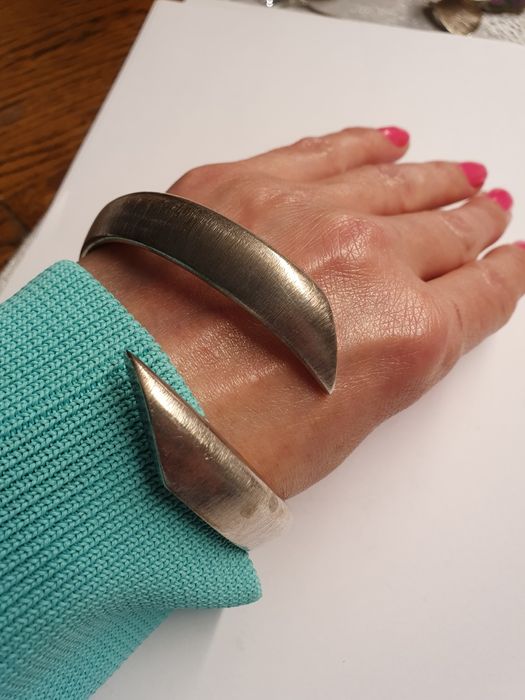 Przepiękna bransoleta ciężka  srebro 925 pełna, masywna