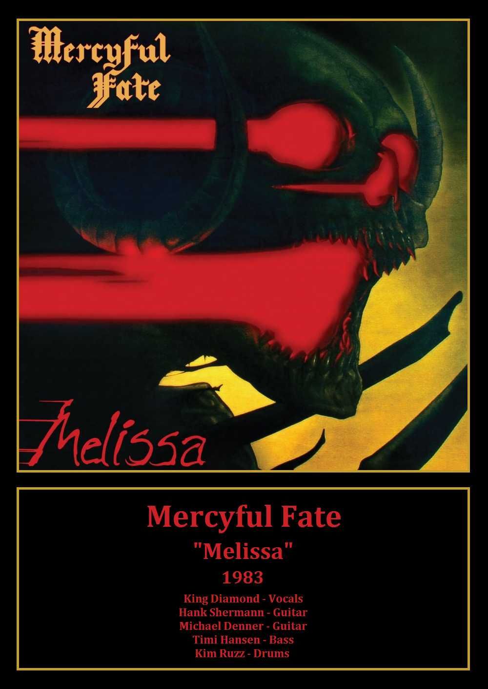 Plakaty A3 - King Diamond / Mercyful Fate, Abigail Conspiracy Melissa