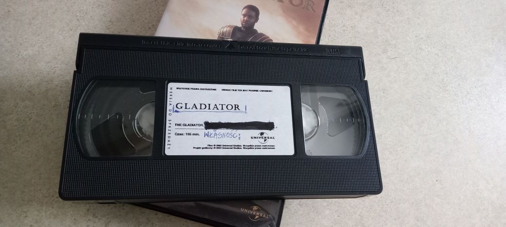 Kaseta VHS Gladiator