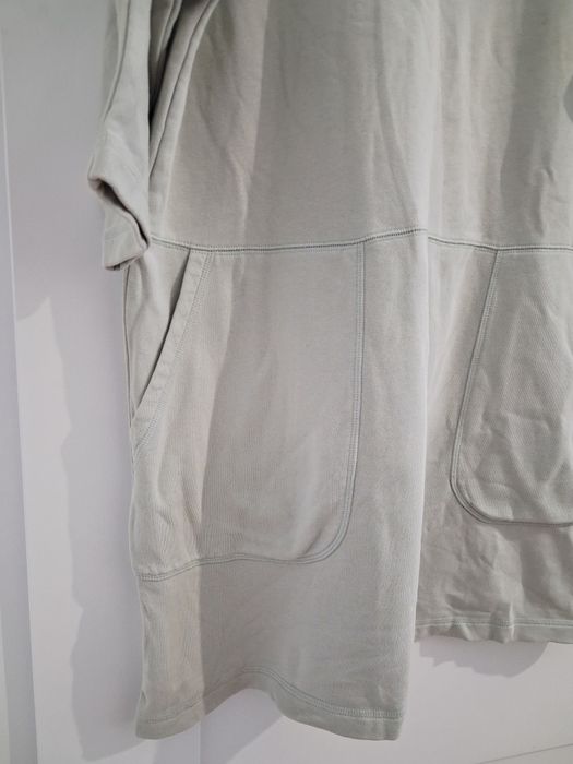 COS miętowa bluza sukienka dresowa S