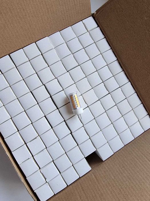 Світлодіодна LED лампа 12V 3000 К Тепле світло Скляний корпус