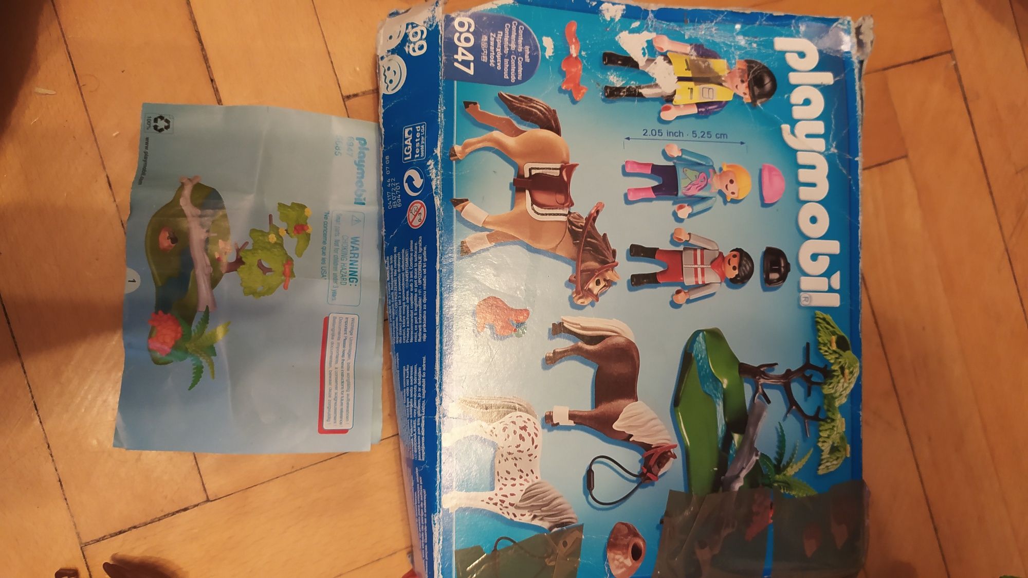 Playmobil country 6947 konie, przejażdżka konna