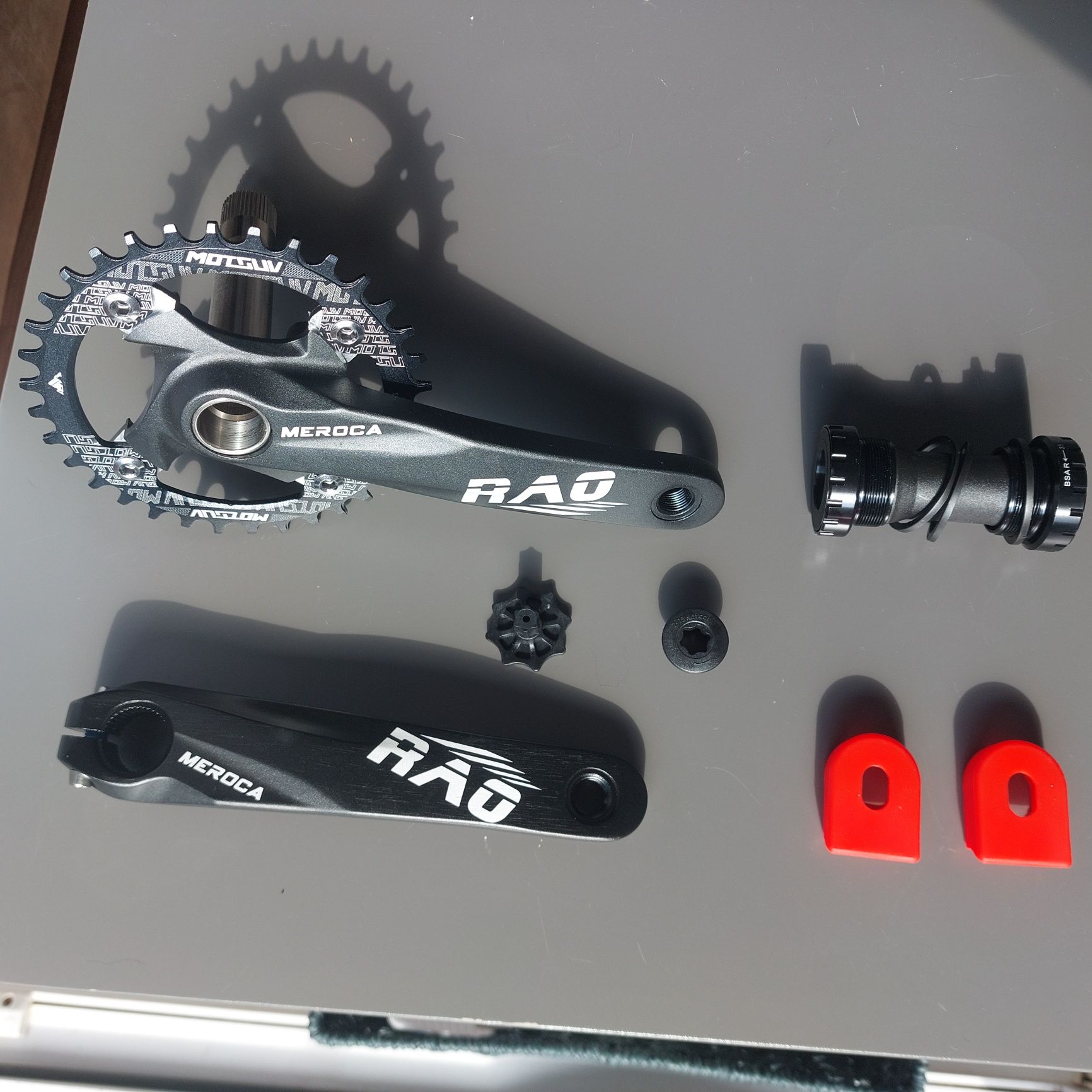 Mechanizm korbowy korba 1 rzędowa Hollowtech jak Shimano! Okazja!