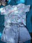 Zestaw spodnico-spodenki ZARA+letni t-shirt