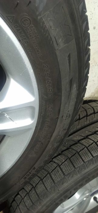 Колеса Ford диски CJ5C-1007-B2B шини Michelin Latitude X-Iсe 235/65R17