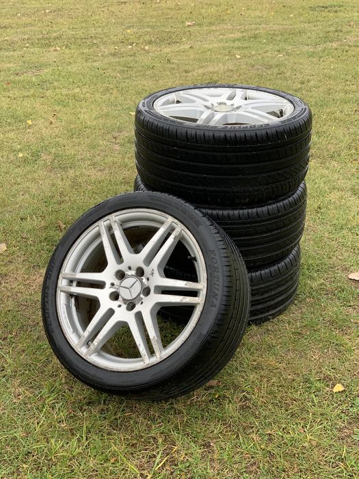 Amg амг Диски колеса титани резина r18 5*112