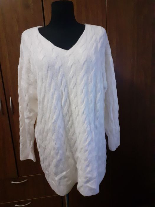 Ciepły, damski sweter z USA, rozm M-XL