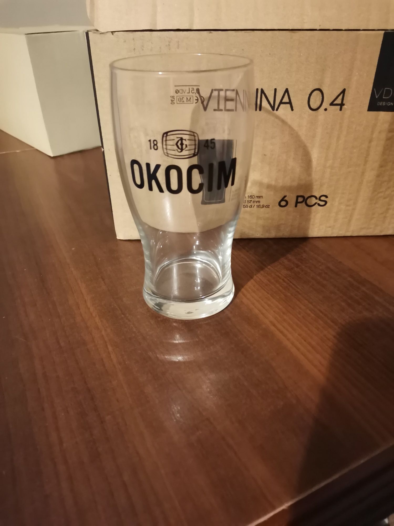 szkłanki do piwa okocim