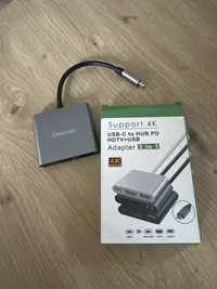 Adapter Usb C do usb c USB i HDTV