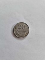 Moneta 20 gr. z 1949 r. bzm