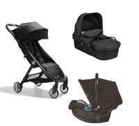 Zestaw Baby Jogger Tour 2 Pitch Black + Gondola + Baby Jogger City GO