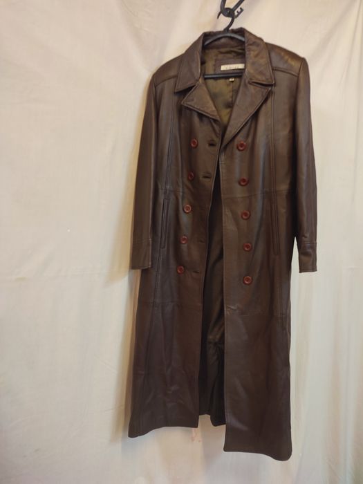 Gabardine pele castanha